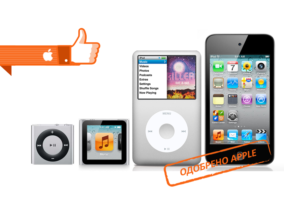 Ремонт Apple iPod в Мытищах